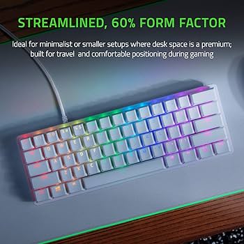 Amazon.com: Razer Huntsman Mini 60 Percent Wired Optical Clicky