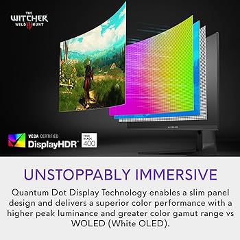 Amazon.com: Alienware AW3423DWF Curved QD-OLED Gaming Monitor - 34