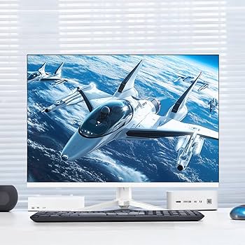 Amazon.com: CRUA 28 Inch White Monitor, 4K UHD+ 3840×2560 IPS 60Hz