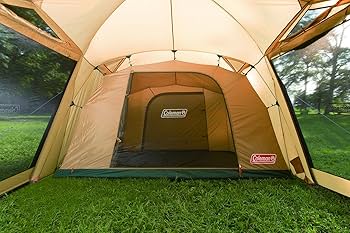 Amazon.co.jp: Coleman Tough Screen 2 Room House Tent, Sand, For 4