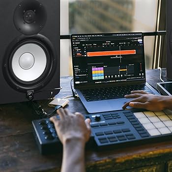 Amazon.com: Yamaha HS7 7-Inch Powered Studio Monitor Pair
