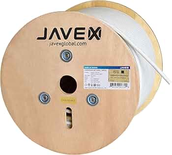 Amazon.com: JAVEX 23AWG CAT6A UL in-Wall Rated [500FT, Pure Copper