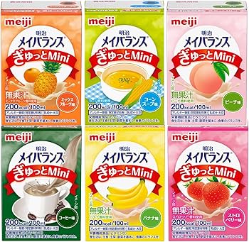 Amazon.co.jp: メイバランスぎゅっとミニ アソートBOX 100ml×24本 (6種