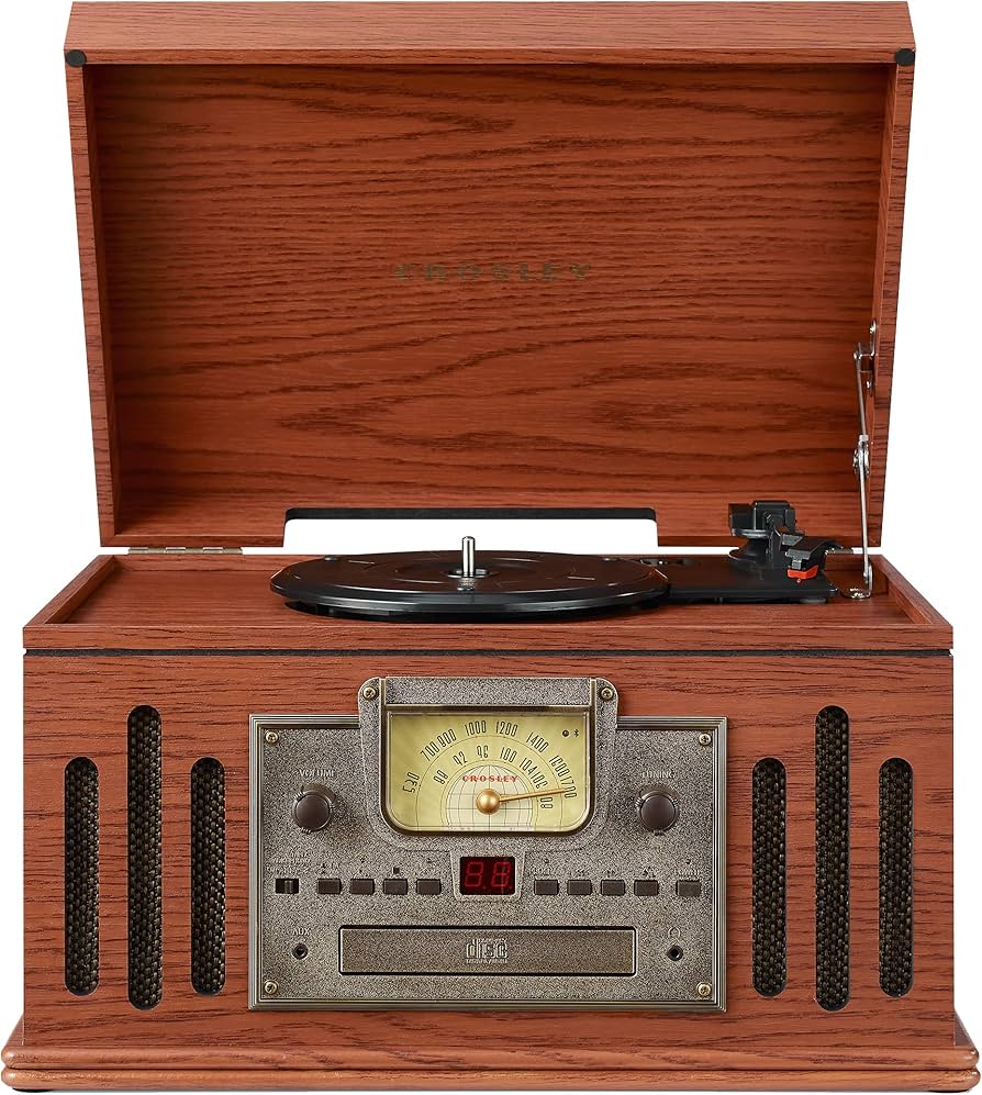 Amazon.com: Crosley CR704B-PA Musician 3-Speed Turntable with