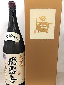 Amazon.co.jp: 飛露喜 大吟醸 生詰 1800ml : 食品・飲料・お酒