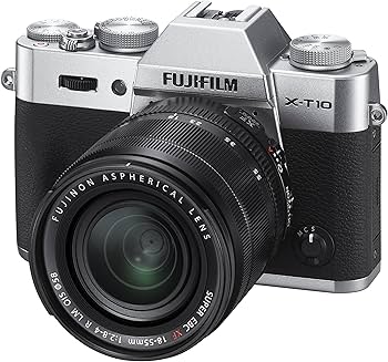 Amazon.co.jp: FUJIFILM Mirrorless Camera X-T10 Lens Kit - Silver X