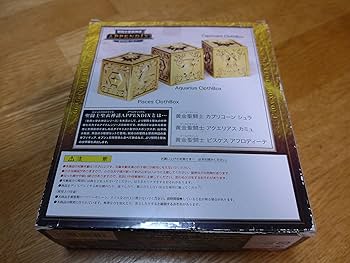 Amazon.co.jp: 魂ウェブ限定 聖闘士聖衣神話 APPENDIX 黄金聖衣箱VOL.4