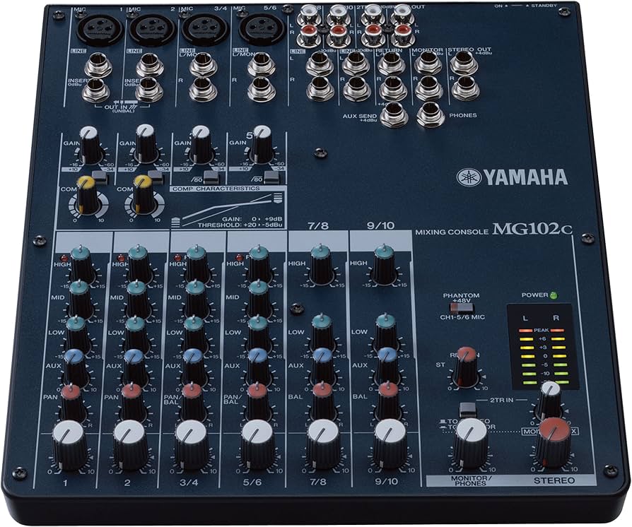 Amazon | ヤマハ ミキシングコンソール MG102C | ミキサー | 楽器