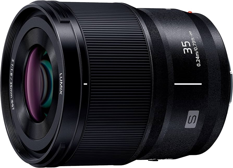 Amazon.com: Panasonic S-S35 [LUMIX S 35mm F1.8 Leica L Mount