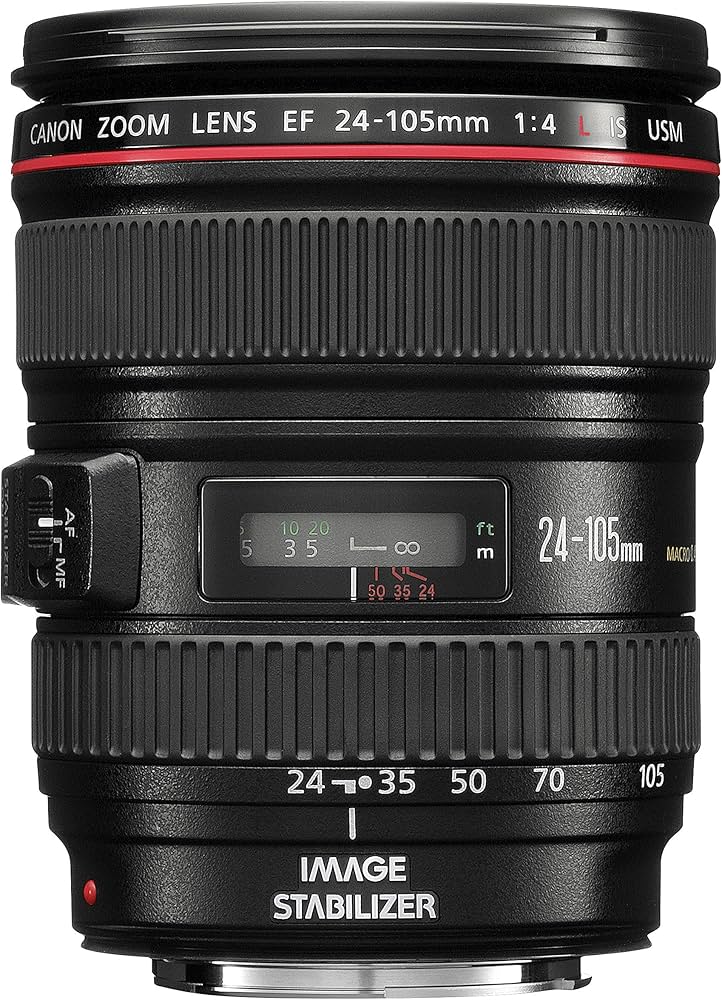 Amazon.com : Canon 344B006 EF 24-105mm f/4.0 L is USM Lens