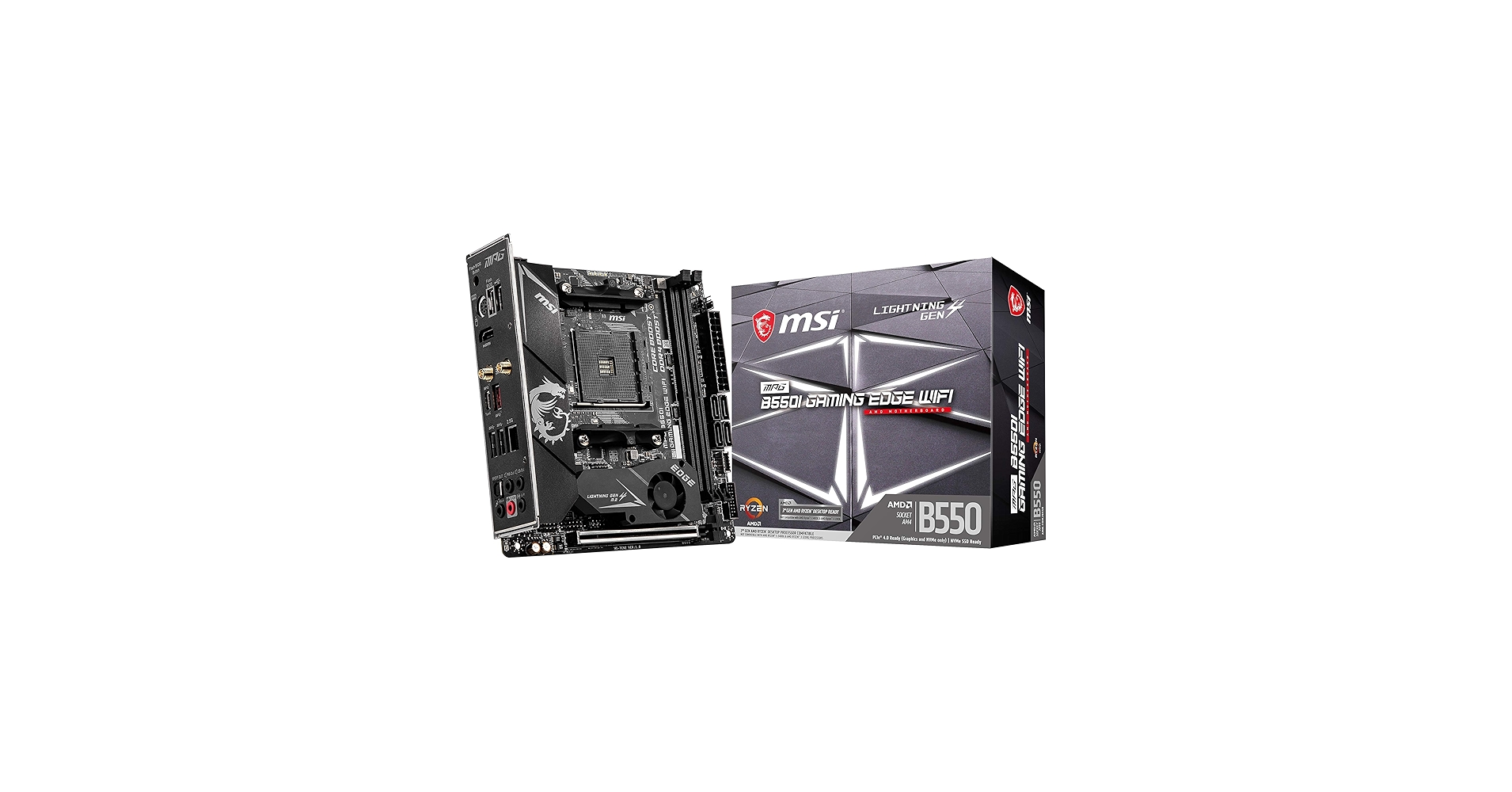 Amazon.com: MSI MPG B550I Gaming Edge WiFi Gaming Motherboard (AMD