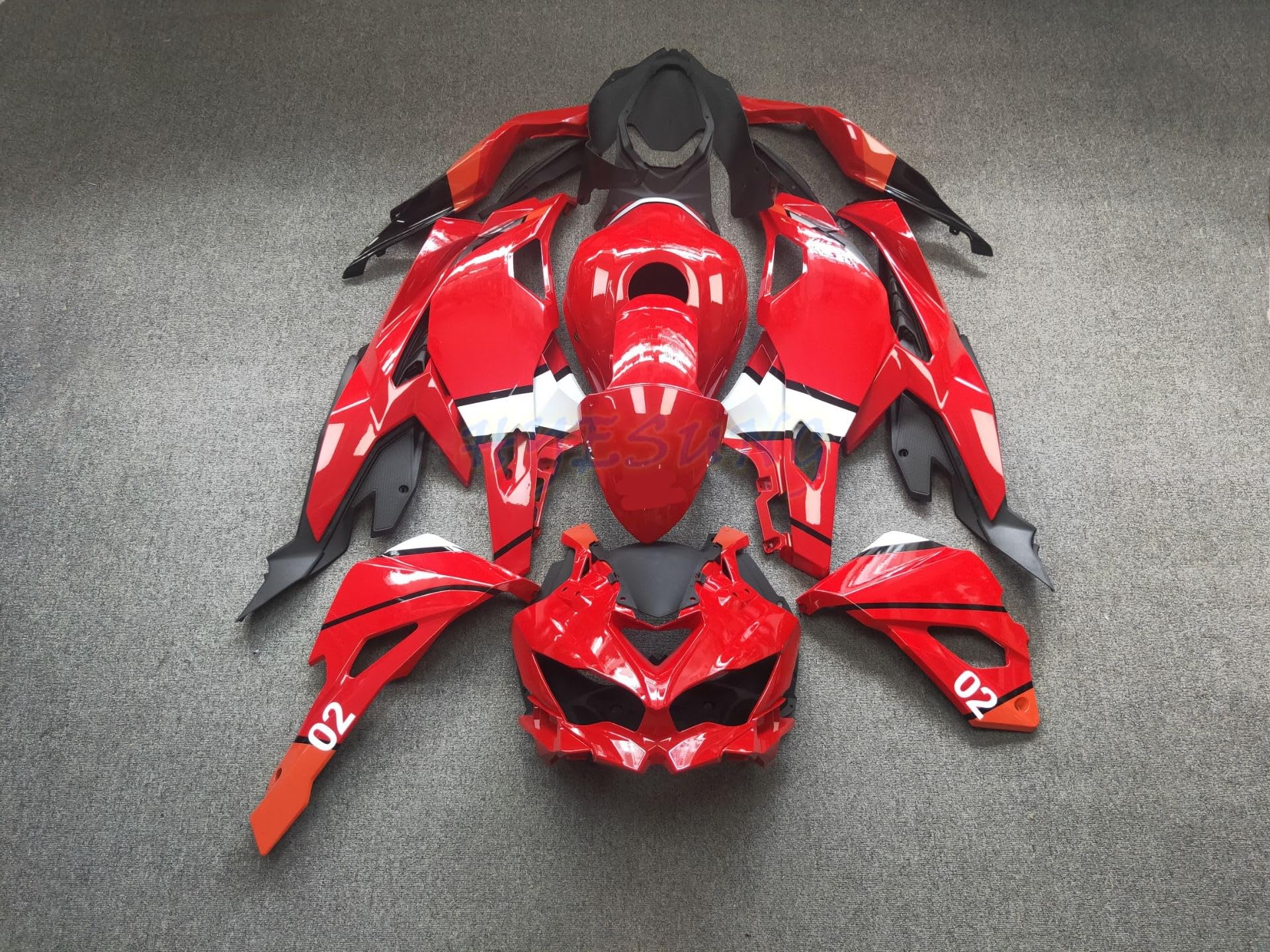 Amazon | HYESUNG バイク外装 適合車種ZX25R ZX4R ZX4RR 2020-2025用