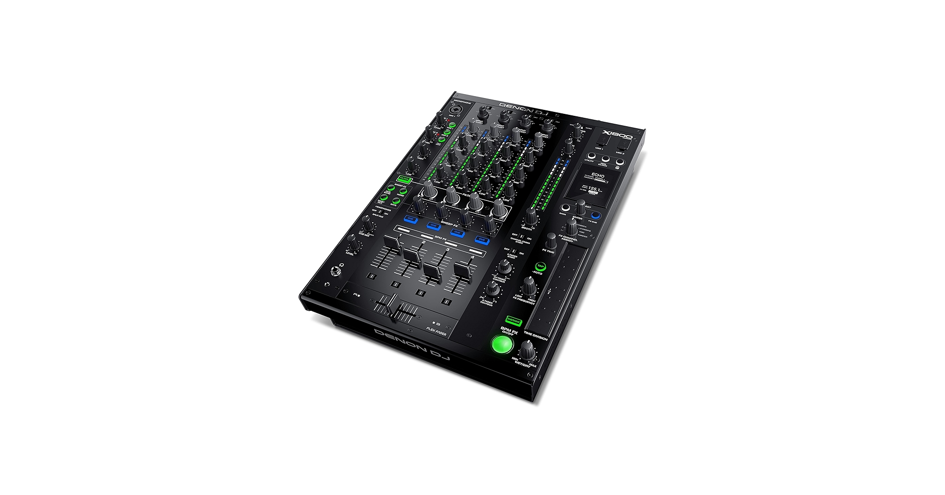 Amazon.com: Denon DJ X1800 Prime | Professional 4-Channel Club