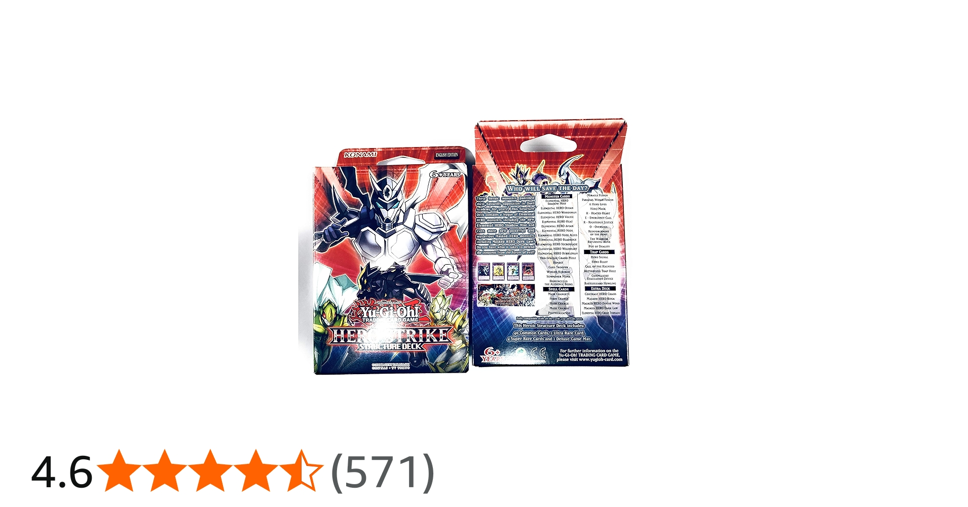 Amazon.co.jp: 遊戯王 TCG：ヒーローストライクストラクチャーデッキ