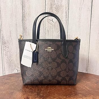 Amazon | [コーチ] バッグ シティ ミニ トート バッグ・シグネチャー