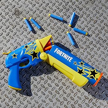 Amazon.co.jp: Nerf Fortnite ハーフトーンヒーローダーツブラスター