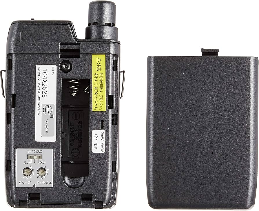 Amazon | JVC 800MHz帯 ワイヤレスマイクロホン WM-P980 | ワイヤレス