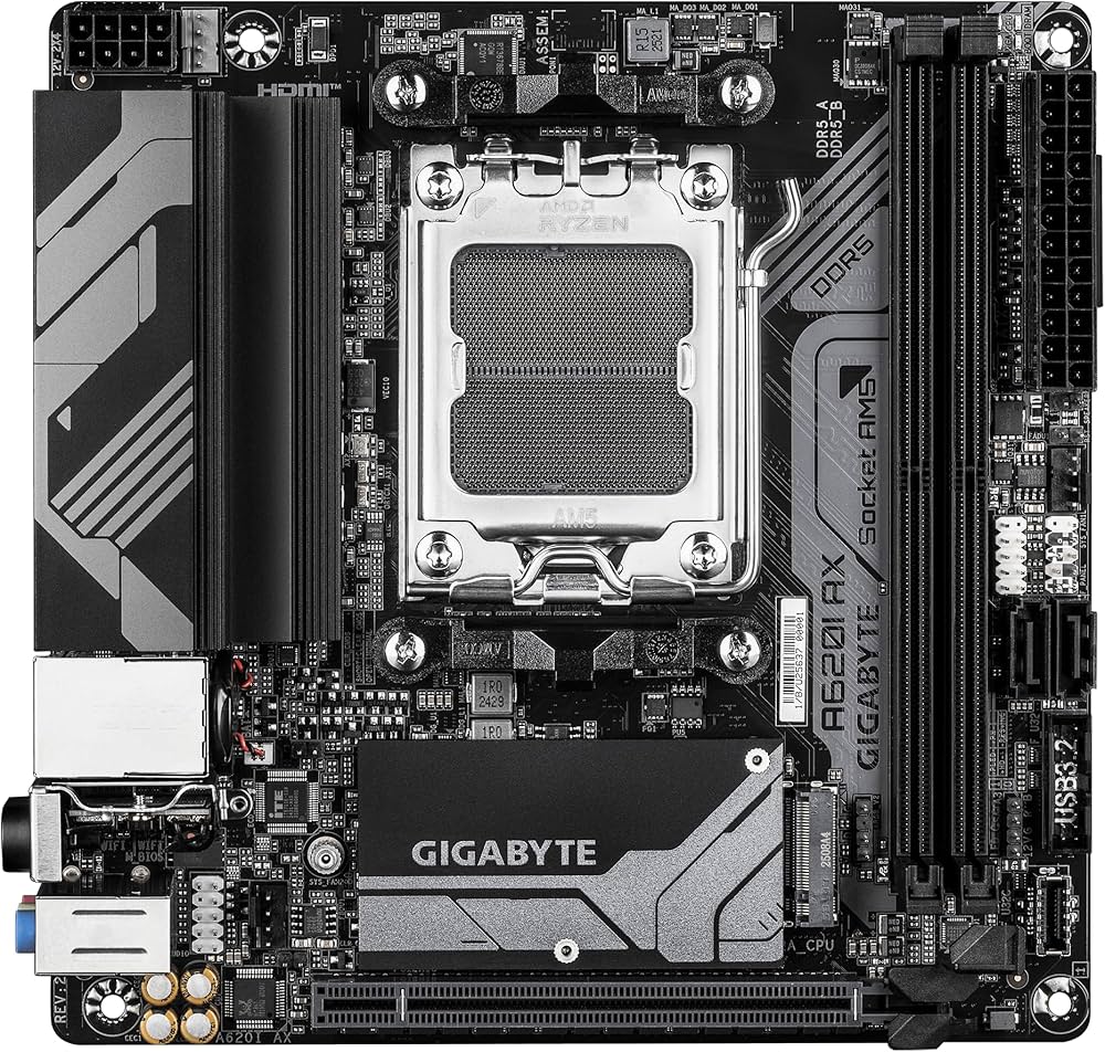 Amazon | GIGABYTE A620I AX マザーボード Mini-ITX [AMD A620チップ