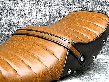 Amazon | ZRX400 タックロール シート (茶レザー ツートン 鋲