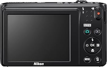 Amazon | Nikon デジタルカメラ COOLPIX S3700 ブラック 光学8倍ズーム