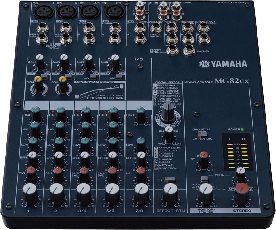 Amazon | ヤマハ ミキシングコンソール MG82CX | ミキサー | 楽器