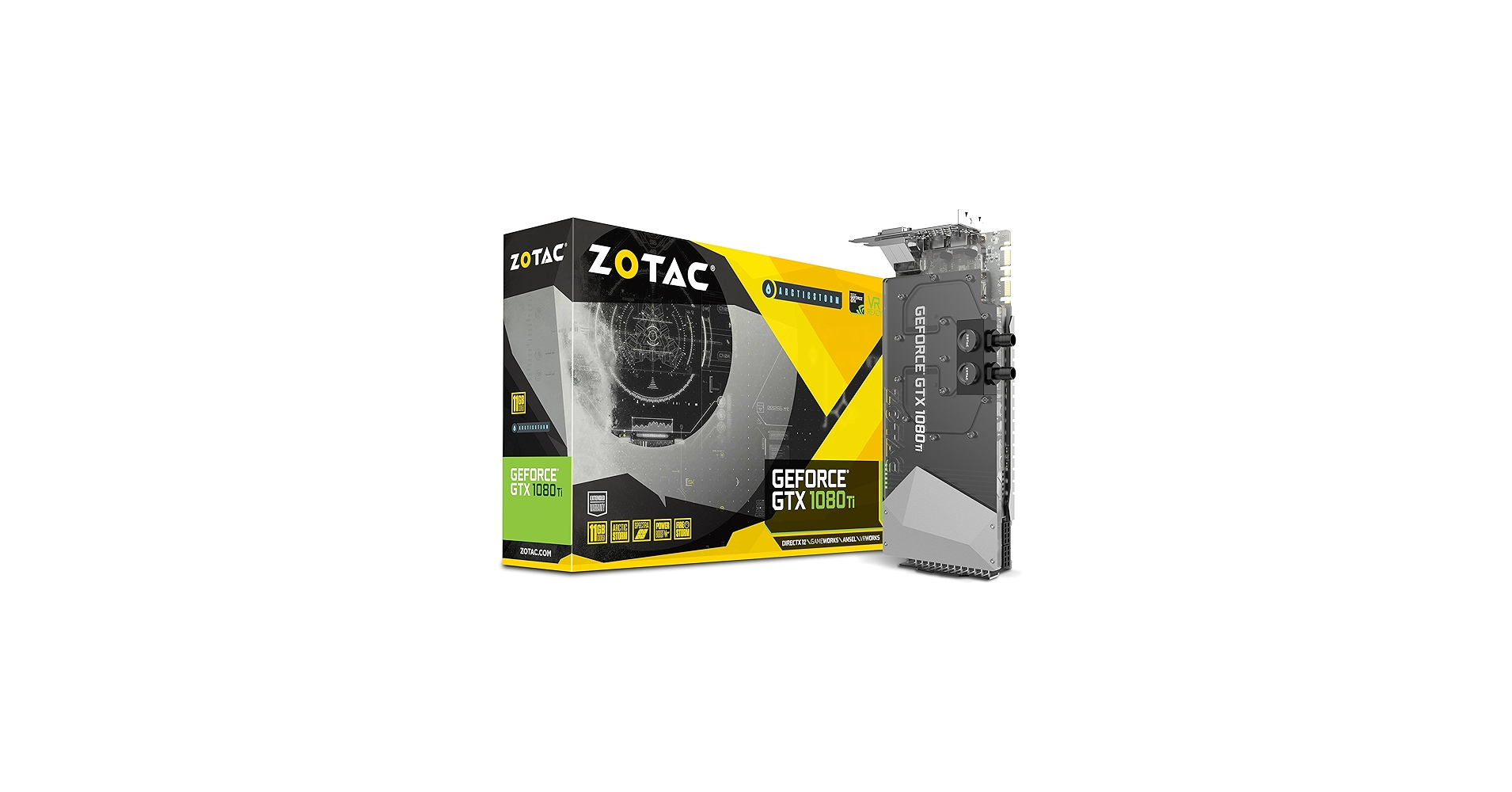 Amazon.com: ZOTAC GeForce GTX 1080 Ti ArcticStorm 11GB GDDR5X 352