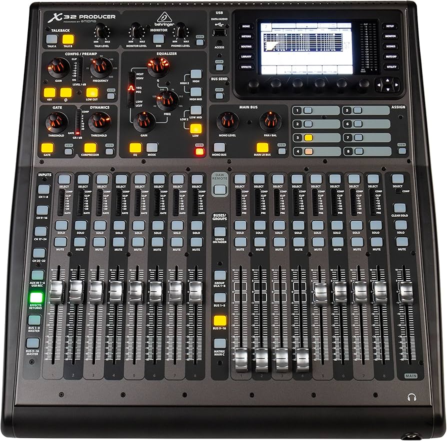 Amazon.co.jp: ベリンガー BEHRINGER X32 PRODUCER デジタルミキサー