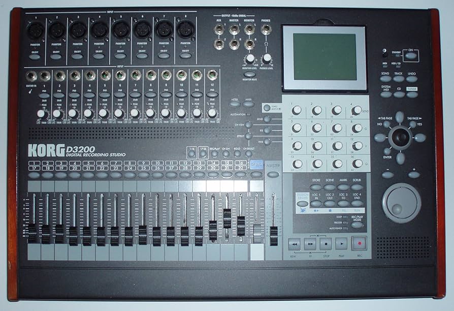 Amazon.com: Korg D3200 Digital Recording Studio Console : Musical