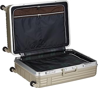 Amazon | [ハンズプラス] スーツケース h+ライトシリーズ フレームSL