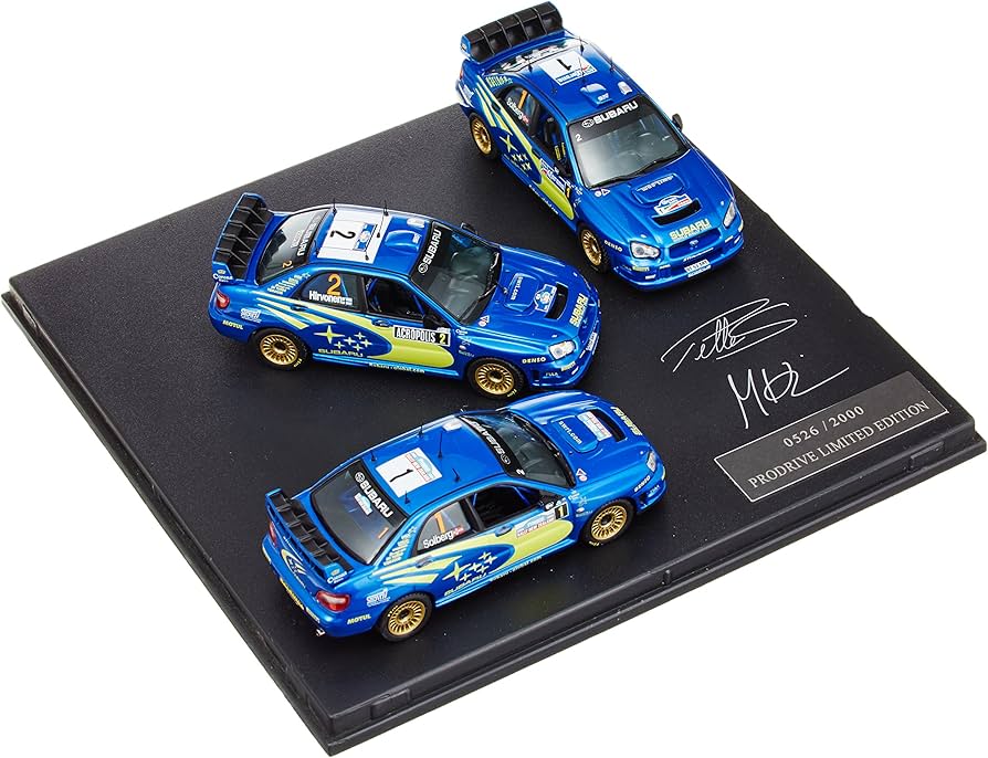 Amazon | プロドライブ 1/43 スバル インプレッサ WRC 3台セット