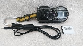 Amazon | PENTAX 防水デジタルカメラ PENTAX WG-3 ブラック 1cmマクロ