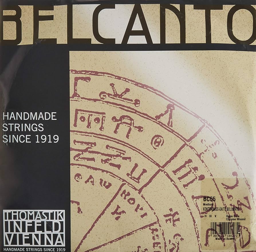 Amazon.co.jp: Belcanto ベルカント コントラバス弦 H線 ロープコア 3