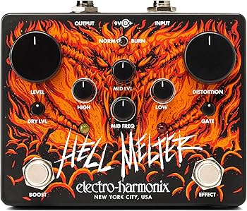 Amazon.com: Electro-Harmonix Hell Melter Distortion Pedal
