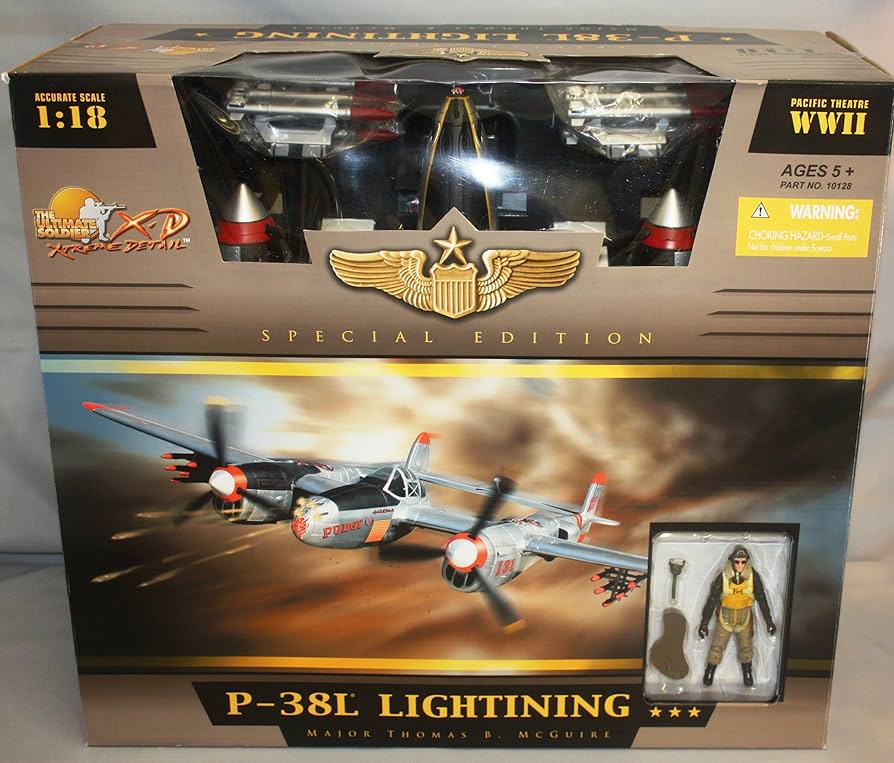 Amazon.co.jp: 21 Century Toys 1/18 US Army P-38J Lightning : Hobbies