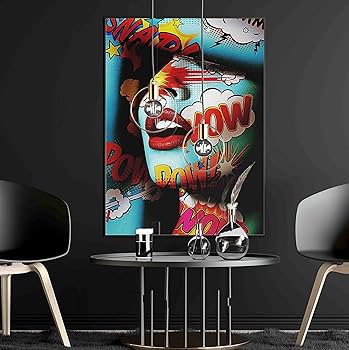 Amazon.co.jp: ポップアート 【国内製造】コミック風 オシャレ