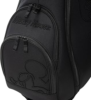 Amazon | ディズニー (Disney) BLACK MICKY ゴルフスタンドキャディ