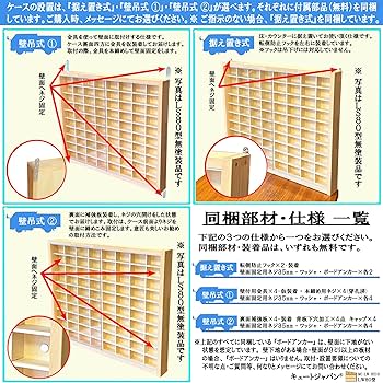Amazon | キュートジャパン ミニカーケース 160台収納 アクリル