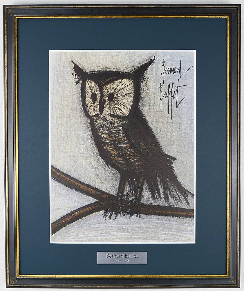 ベルナール ビュッフェ 『二羽の鳥』 ベルナール ビュッフェ 『二羽の