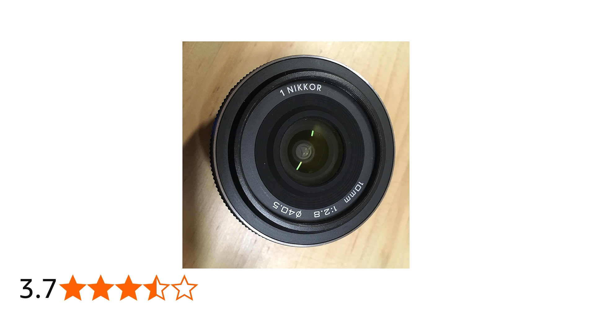 Amazon.co.jp: Nikon 単焦点レンズ 1 NIKKOR 10mm f/2.8 ブラック
