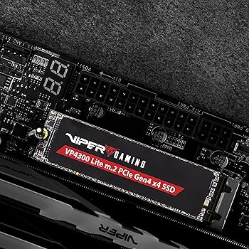 Viper VP4300 Lite 1TB M.2 PCIe Gen4 x4 SSD, Compatible with PS5