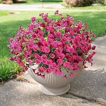 Amazon.com: HyeFlora Artificial Flowers for Outdoors Fake Plants