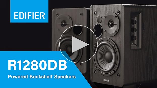 Amazon.com: Edifier R1280DB Powered Bluetooth Bookshelf Speakers