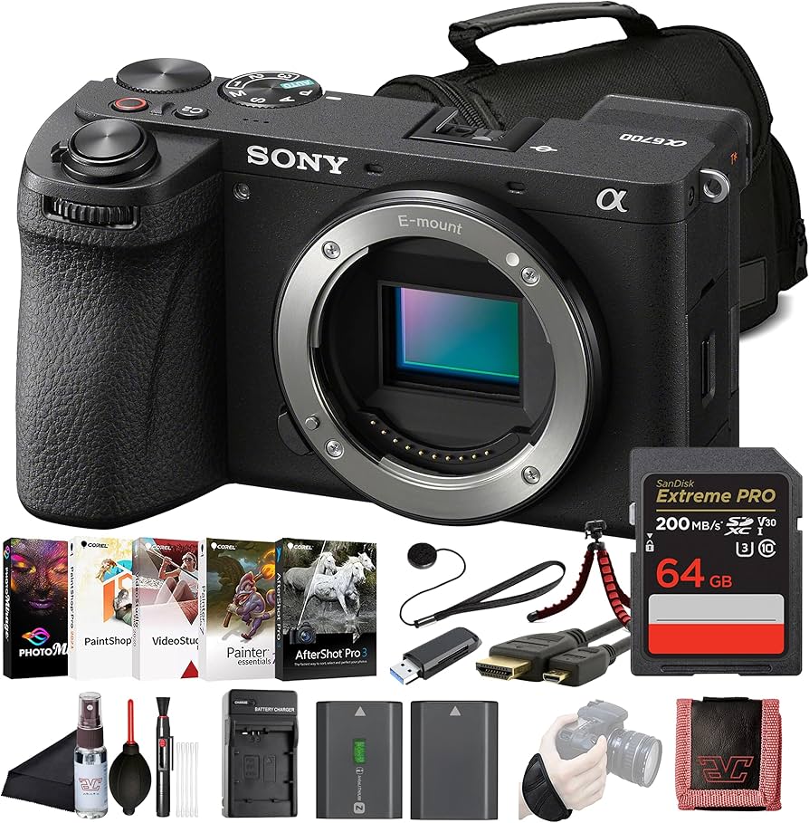 Amazon.com : Sony α6700 APS-C Mirrorless Camera (ILCE-6700) – 26