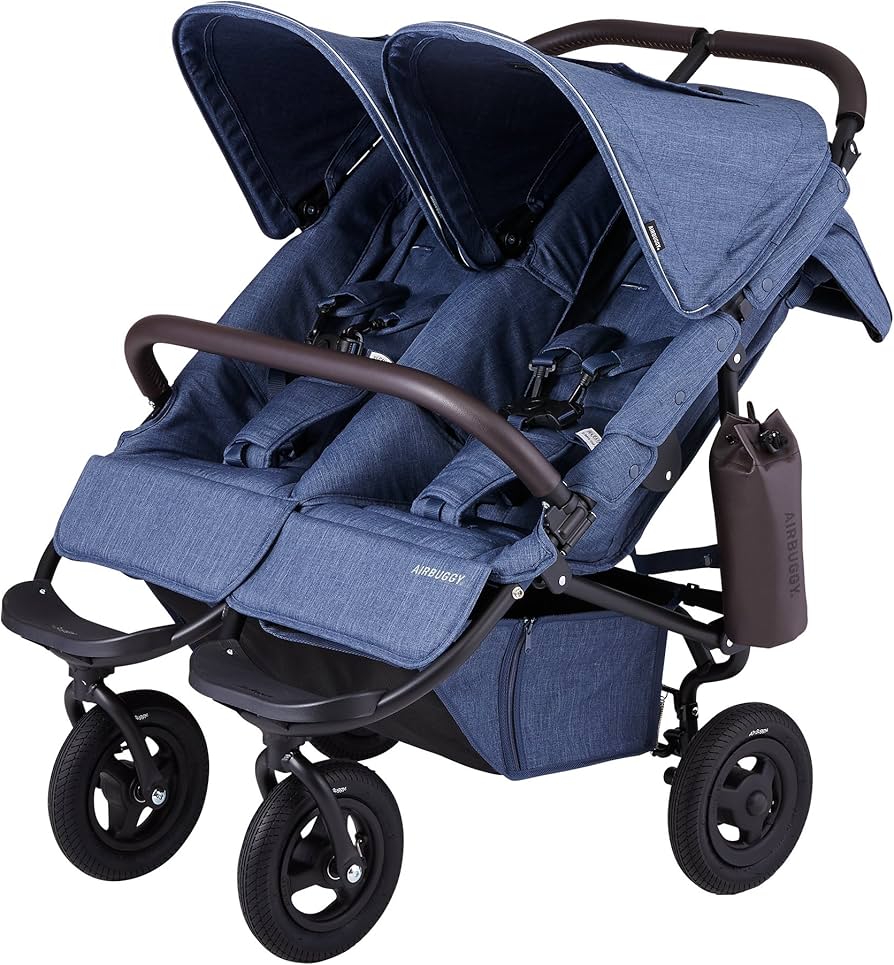 美品】エアバギー ココダブル EX フロムバース 二人乗り 双子 ブルー