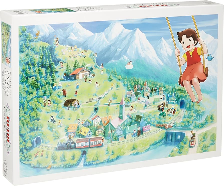Amazon.co.jp: 1000ピース ジグソーパズル アルプスの少女ハイジ