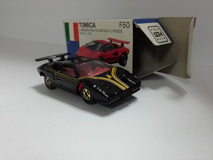 Amazon.co.jp: トミカ 青箱 F50 ランボルギーニ カウンタック LP500S