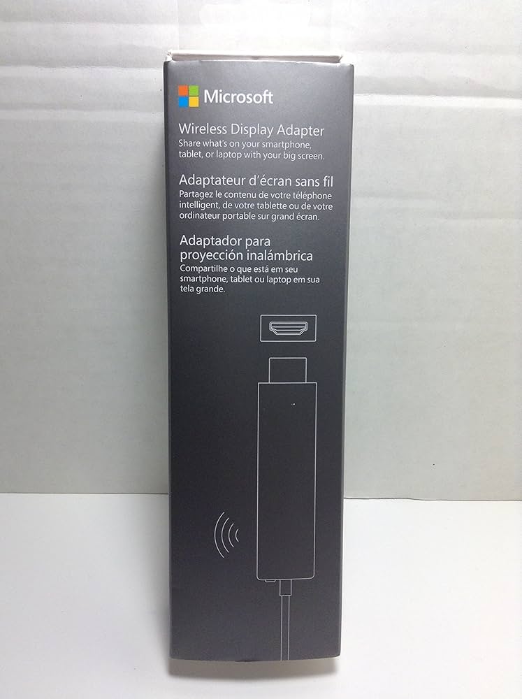 Amazon.com: Microsoft Wireless Display Adapter, Model: CG4-00001
