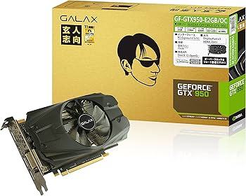 Amazon | 玄人志向 ビデオカード NVIDIA GEFORCE GTX 950搭載 90mm