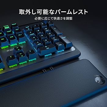 Amazon.co.jp: ROCCAT USB Pyro メカニカル RGB ゲーミングキーボード