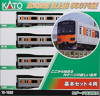 Amazon | KATO Nゲージ 東武鉄道 東上線 50070型 基本セット 4両 10